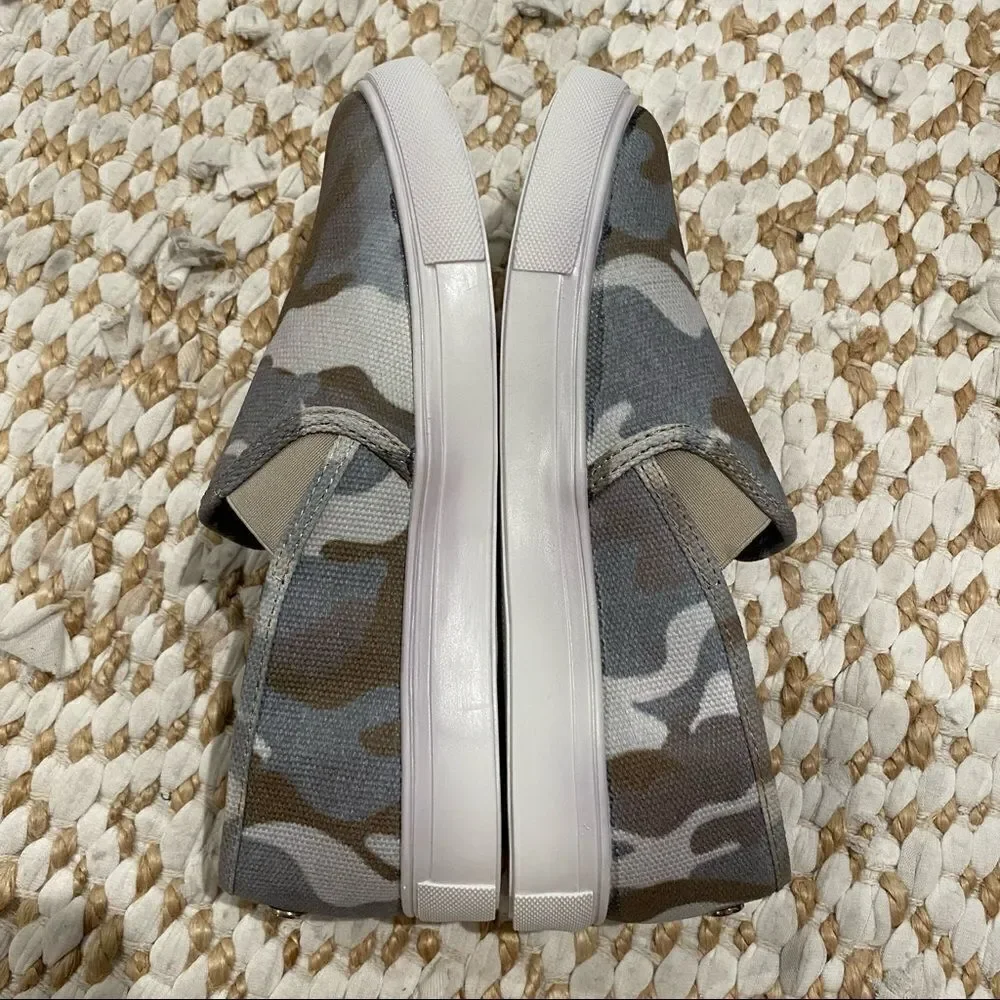 Steve Madden Camo Slip On Sneakers